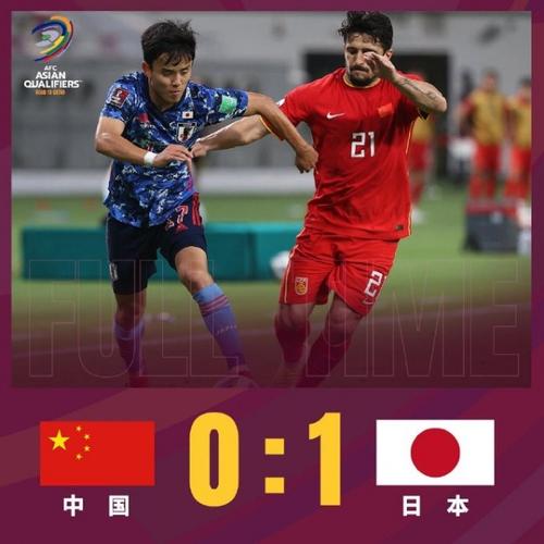 中国对阵日本